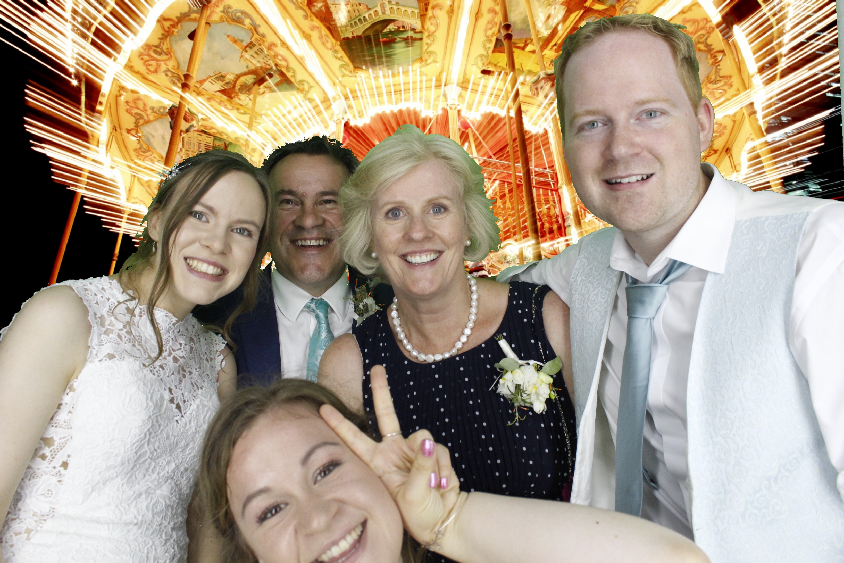 Rebecca and Warren's Wedding | View more photos from the event at gallery.myphotoboothexperience.co.uk/u/MyPhotoBoothExperienceLtd/Rebecca-and-Warrens-Wedding